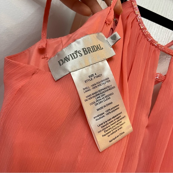 Coral pink dress - Picture 10 of 10